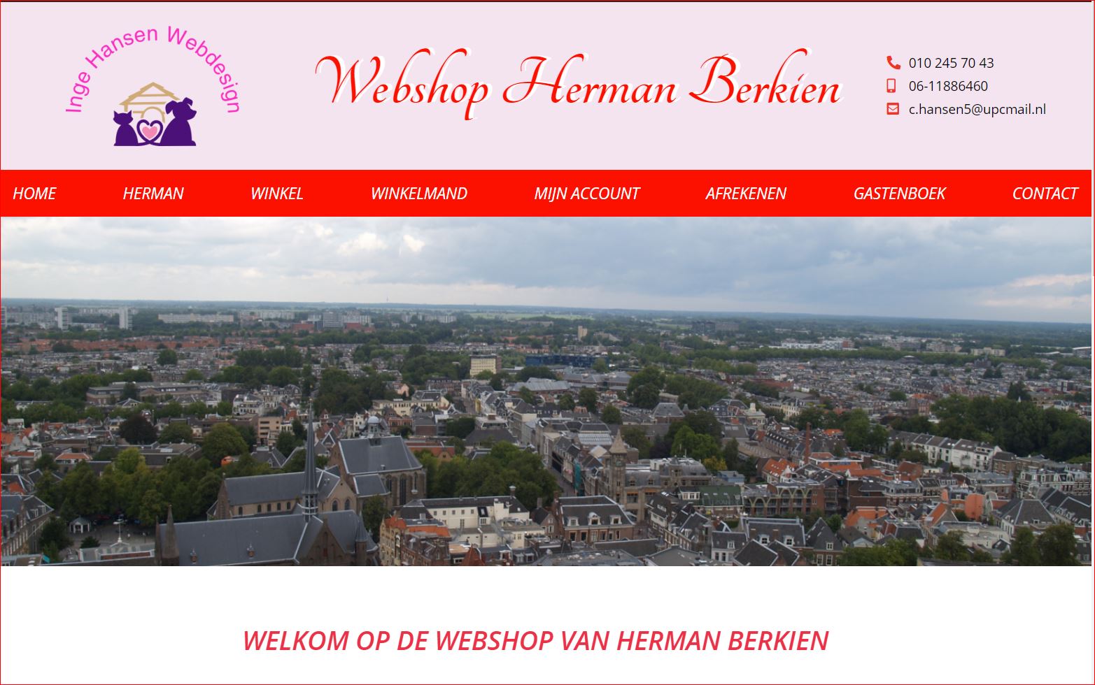 webshop Herman Berkien
